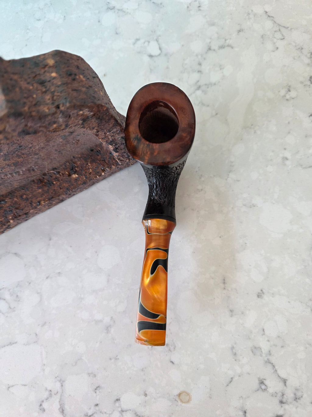 STURGIS READY-The Badlands!!!  HANDCRAFTED rusticated one of a kind artesian pipe