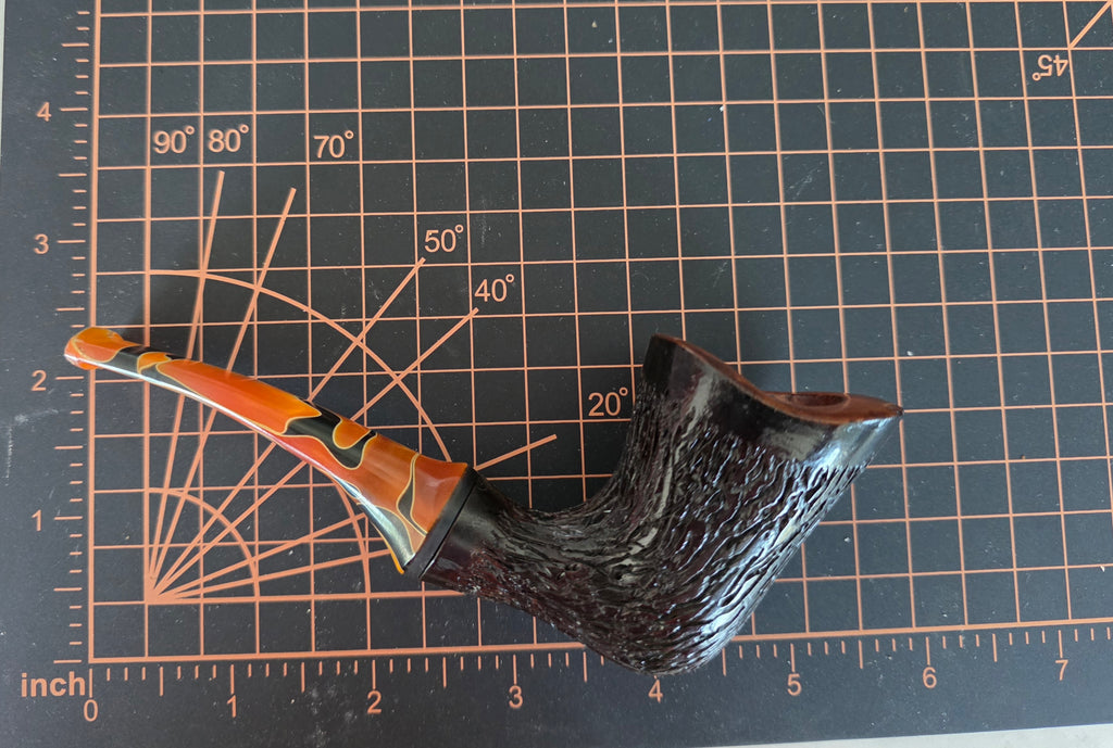 STURGIS READY-The Badlands!!!  HANDCRAFTED rusticated one of a kind artesian pipe