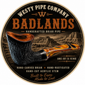 STURGIS READY-The Badlands!!!  HANDCRAFTED rusticated one of a kind artesian pipe